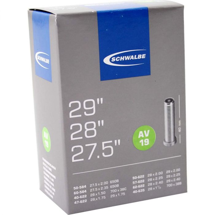 Schwalbe binnenband AV19 27.5 x 2.00 - 29 x 2.40 av 40mm