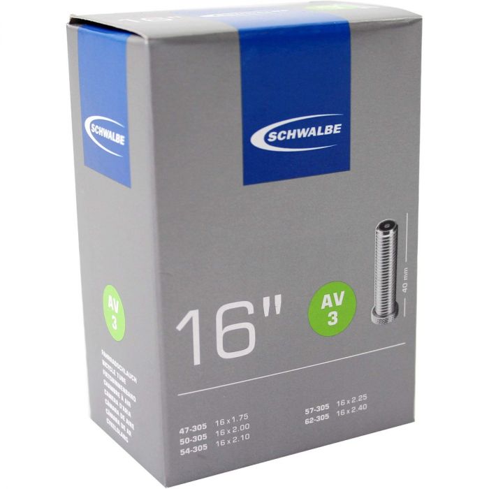 Schwalbe binnenband AV3 16 x 1.75 - 2.40 av 40mm