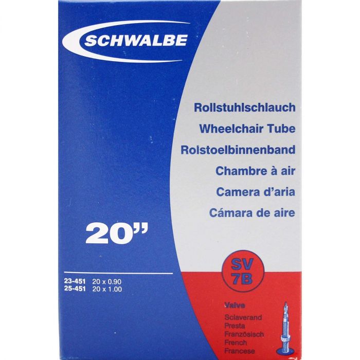 Schwalbe binnenband SV7B 20 x 0.90 - 1.00 fv 40mm