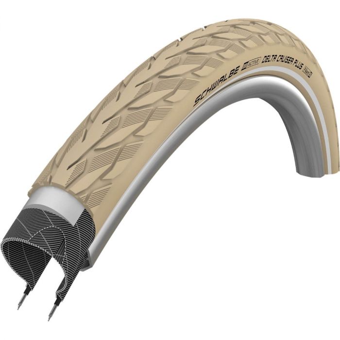 Schwalbe buitenband Delta Cruiser Plus 28 x 1 1/2 creme