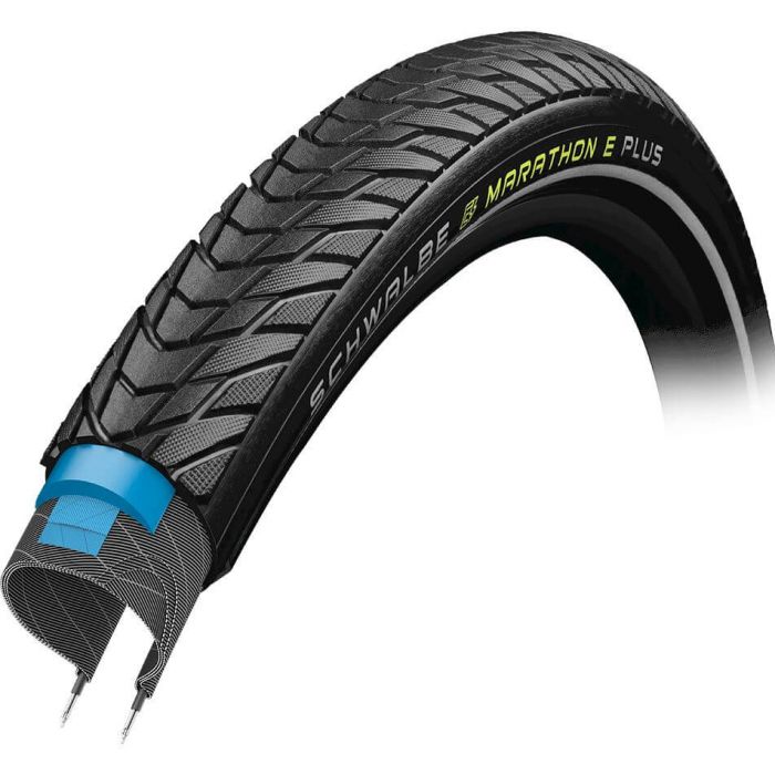 Schwalbe buitenband Marathon E-Plus 28 x 1.75 zwart