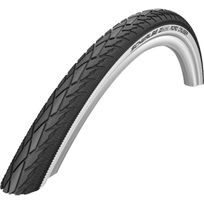 Schwalbe buitenband Road Cruiser 28 x 1.75 zw/wit