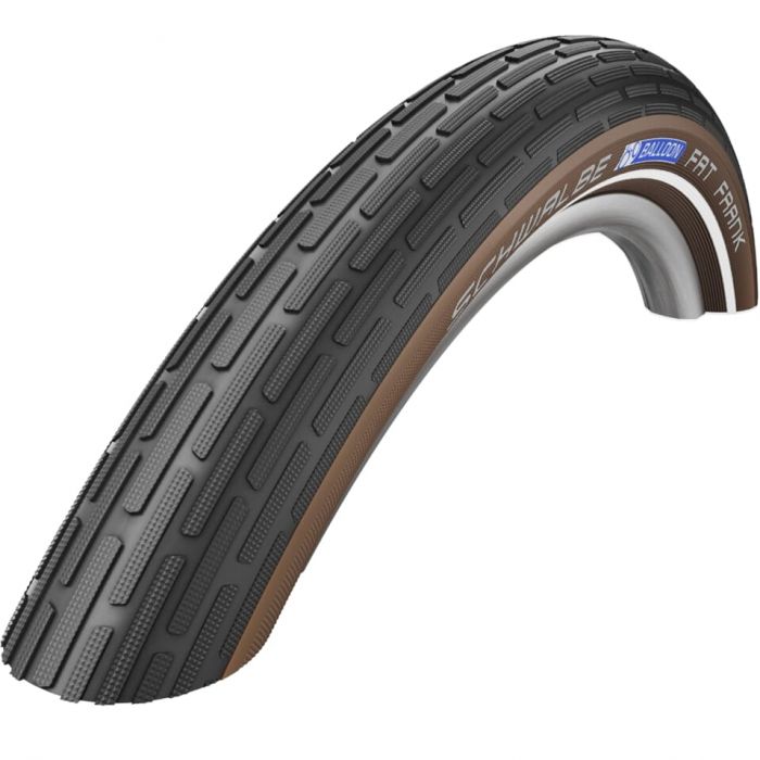 Schwalbe buitenband Fat Frank K-Guard 28 x 2.00 zwart / coffee