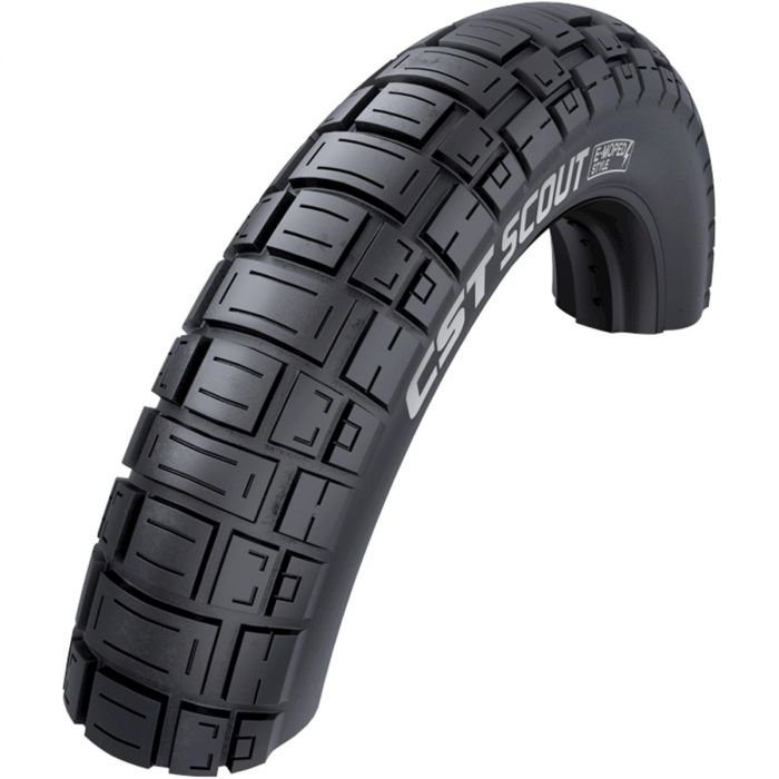 CST btb Scout 20 x 4.00 zwart reflectie Fatbike Buitenband