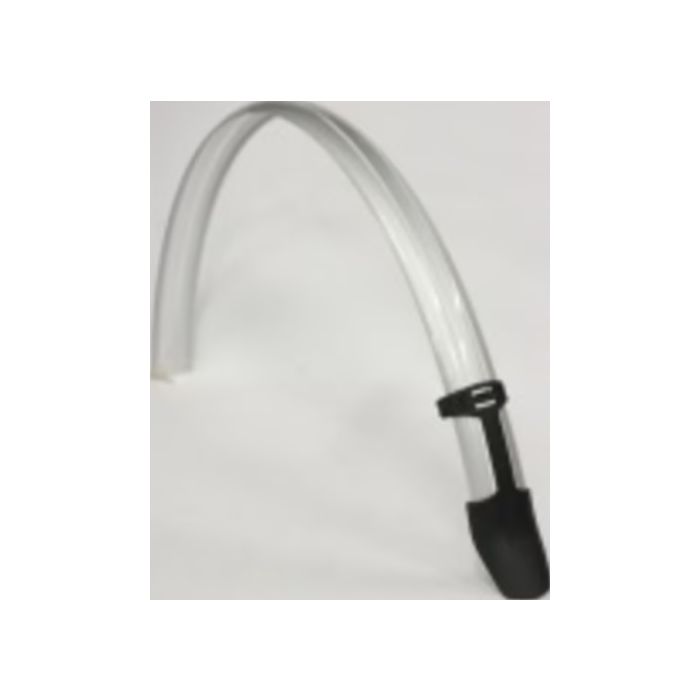 Spatbord achter 28 inch Gazelle Zilver achterspatbord fietscorner