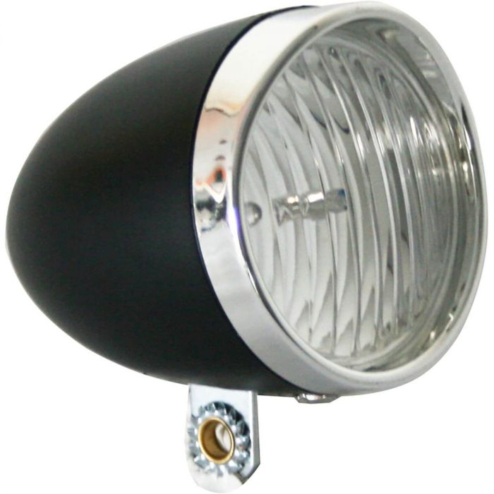 IKZI Light koplamp Retro batterij zwart