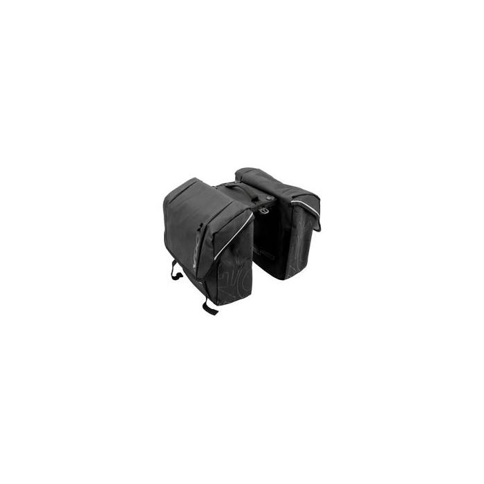 Koga Dubbele Fietstas Allround Racktime Zwart 28L