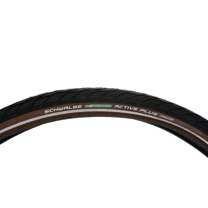 Schwalbe Energizer Plus 47-622 Zwart/Bruin 28x1.75 grenoble orange
