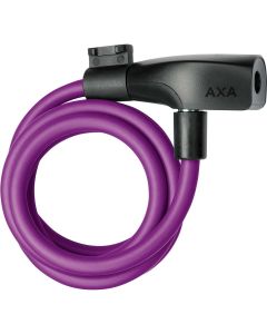 Axa Kabelslot Resolute 120/8 Royal Purple