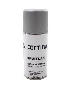 Cortina Spuitlak-Bright aluminium Matt