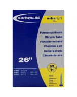 Schwalbe binnenband SV11 Extra Light 26 x 3/4 - 1.00 fv 60mm
