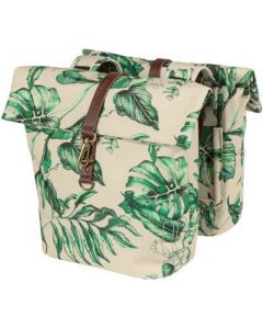 Basil Ever-Green Dubbele Fietstas-Beige