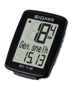 Sigma BC7.16 Fietscomputer Bedraad
