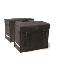 New Looxs Canvas Dubbele Fietstas 66L