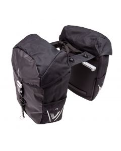 XLC V-Light Active MIK Dubbele fietstas-Zwart